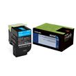 (801HC) CX410e, CX410de, CX410dte, CX510e, CX510dhe, CX510dthe High Yield Cyan Return Program Toner