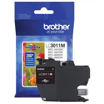 Brother MFC-J491DW, J497DW, J690DW, J895DW Magenta Ink Cartridge (Yields 200 Pages)