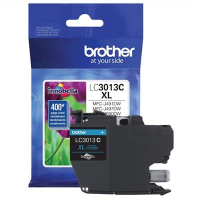 Brother MFC-J491DW, J497DW, J690DW, J895DW High Yield Cyan Ink Cartridge (Yields 400 Pages)