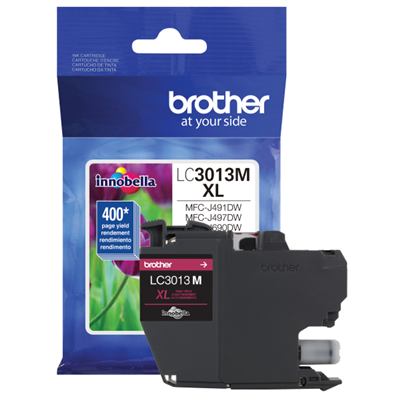 Brother MFC-J491DW, J497DW, J690DW, J895DW High Yield Magenta Ink Cartridge (Yields 400 Pages)