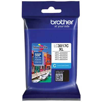 Brother MFC-J5330DW, J6530DW, J6930DW High Yield Cyan Ink Cartridge (550 Yield)