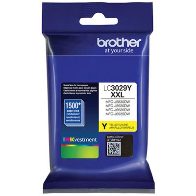 Brother MFC-J5830DW, J6535DW Ultra High Yield Yellow Ink Cartridge (1,500 Yield)