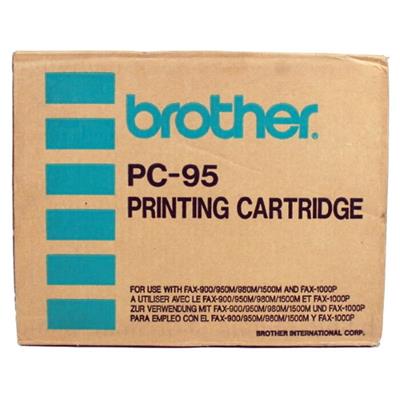 Brother PPF-900, 950M, 980M, 1500M Print Kit (Includes Print Cartridge and 4 Refill Rolls) (4 x 400