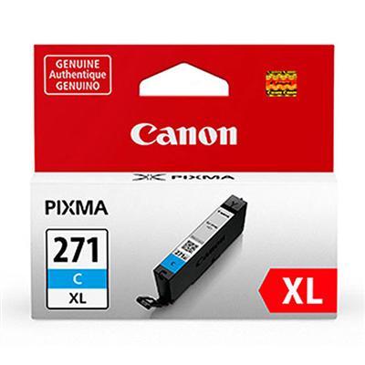 Canon (CLI-271XL) PIXMA MG5720, MG5721, MG5722, MG6820, MG6821, MG6822, MG7720 High Yield Cyan Ink C