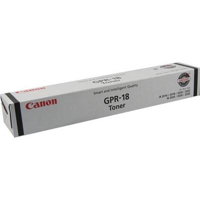 GPR-18 ImageRunner 2016,2018, 2020, 2022, 2025, 2030 Toner 1-460 gm. Cartridge per Box 8,300 Yield