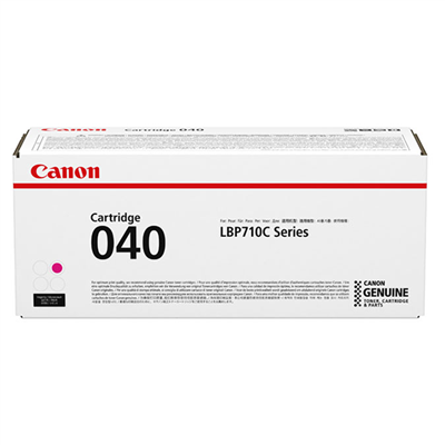 Canon (CRG-040) Color imageCLASS LBP712Cdn Magenta Toner Cartridge (5,400 Yield)