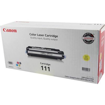 (CRG-111Y) imageCLASS MF9150C, MF9170C, MF9220Cdn, MF9280Cdn,  imageRUNNER LBP5360 Yellow Toner (6,0