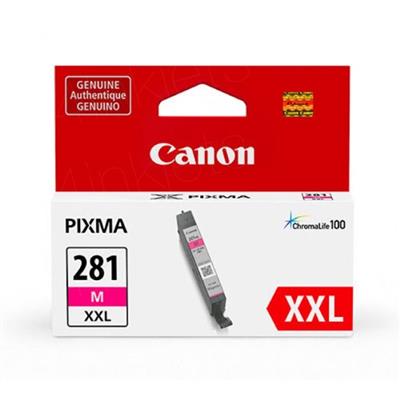 Canon (CLI-281) PIXMA TS8120, TS6120, TR7520, TR8520, TS9120 XXL Magenta Ink Tank