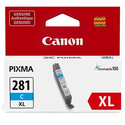 Canon (CLI-281) PIXMA TS8120, TS6120, TR7520, TR8520, TS9120 XL Cyan Ink Tank