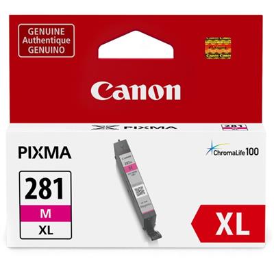 Canon (CLI-281) PIXMA TS8120, TS6120, TR7520, TR8520, TS9120 XL Magenta Ink Tank