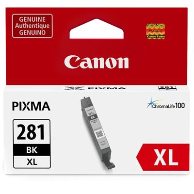 Canon (CLI-281) PIXMA TS8120, TS6120, TR7520, TR8520, TS9120 XL Black Ink Tank