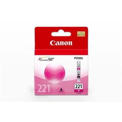 (CLI-221M) iP3600, iP4600, MP560, MP620, MP640, MP980, MP990, MX870 Magenta Ink Tank