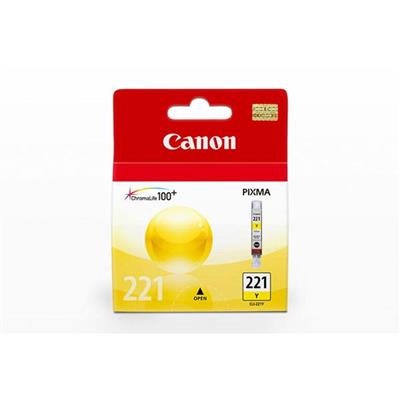 (CLI-221Y) iP3600, iP4600, MP560, MP620, MP640, MP980, MP990, MX870 Yellow Ink Tank