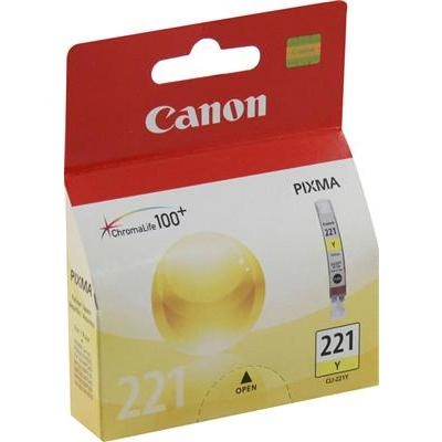 (CLI-221Y) iP3600, iP4600, MP560, MP620, MP640, MP980, MP990, MX870 Yellow Ink Tank