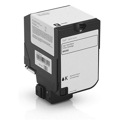 Dell S5840 High Yield Black Toner Cartridge (OEM# 593-BBYG) (20,000 Yield)