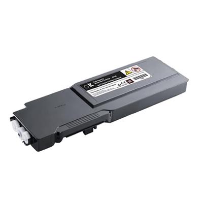 Dell C3760n, C3760dn, C3765dnf High Yield Black Toner Cartridge (OEM# 331-8425) (7,000 Yield)