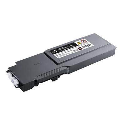 Dell C3760n, C3760dn, C3765dnf High Yield Yellow Toner Cartridge (OEM# 331-8426) (5,000 Yield)