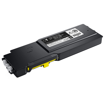 Dell S3840cdn, S3845cdn High Yield Yellow Toner Cartridge (OEM# 593-BCBD) (9,000 Yield)