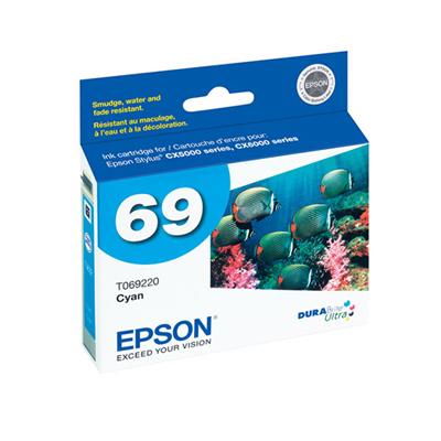 Epson (69) Stylus CX5000, CX6000, CX7000F, CX7400, CX7450, CX8400, N11, NX100, NX200, NX300, NX400,