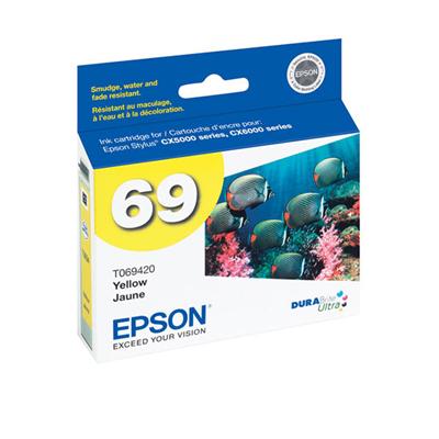 Epson (69) Stylus CX5000, CX6000, CX7000F, CX7400, CX7450, CX8400, N11, NX100, NX200, NX300, NX400,
