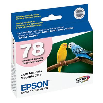 Epson (78) Stylus Photo R260, R280, R380, RX580, RX595, RX680, Artisan 50 Claria Hi-Definition Light