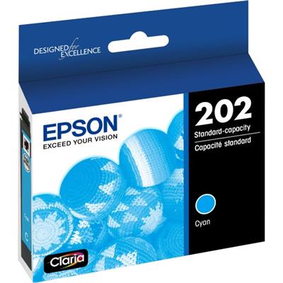Epson (T202) WF-2860, XP-5100 DURABrite Ultra Cyan Ink Cartridge