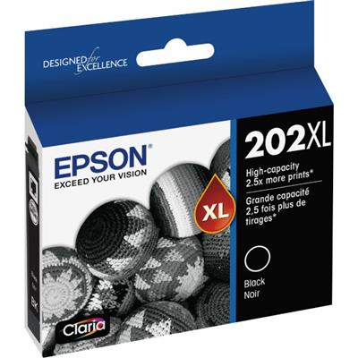 Epson (T202XL) WF-2860, XP-5100 DuraBrite Ultra High Capacity Black Ink Cartridge