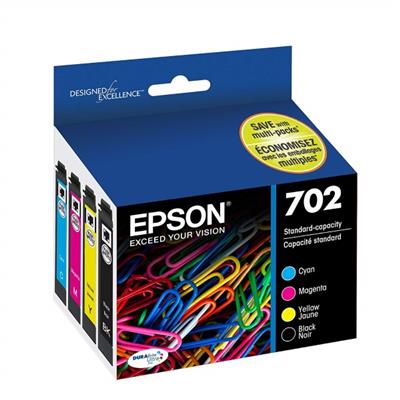 Epson WF-3720 DURABrite Ultra Black and Color Ink Cartridge Combo