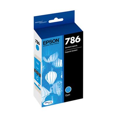 Epson (786) WorkForce WF-4630, 4640, 5110, 5190, 5620, 5690 DURABrite Ultra Cyan Ink Cartridge (800