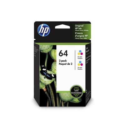 HP 64 Tri-Color (6ZA55AN) HP ENVY Photo 6220  6222  6230  6232  6234  6252  6255  6258  7120  7130
