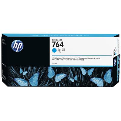 HP 764 (C1Q13A) Cyan Original Ink Cartridge (300 ml)