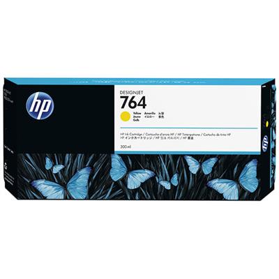 HP 764 (C1Q15A) Yellow Original Ink Cartridge (300 ml)