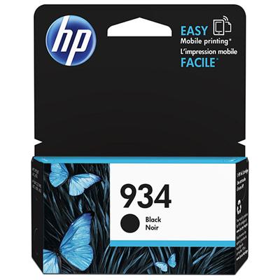 HP 934 (C2P19AN) Black Original Ink Cartridge (400 Yield)