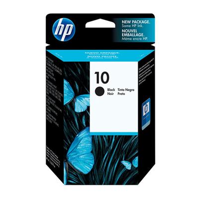 HP 10 Ink Cartridge, Black (2,200 Yield)