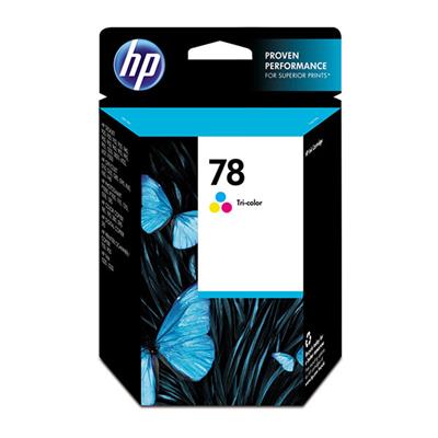 HP 78 Inkjet Print Cartridge, Tri-Color (560 Yield)