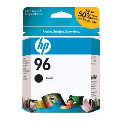 HP 96 Large Inkjet Print Cartridge, Black (860 Yield)