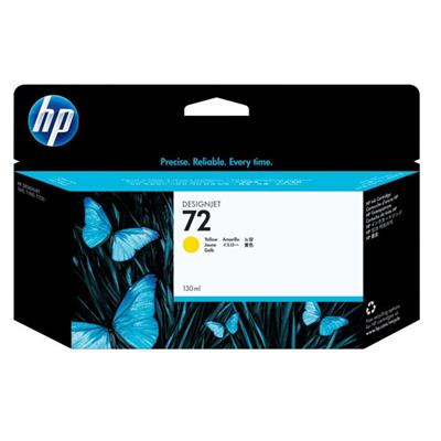 HP 72 Ink Cartridge, Yellow (130 ml)