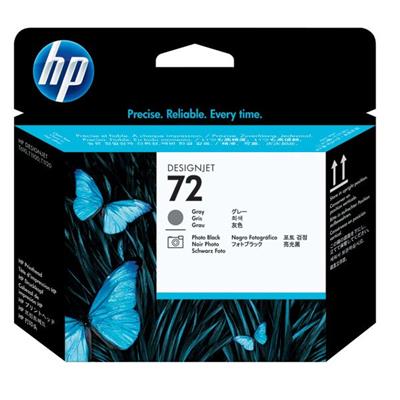 HP 72 Printhead, Photo Black / Gray