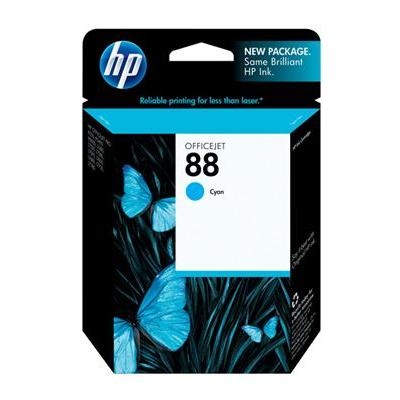 HP 88 Ink Cartridge, Cyan (860 Yield)