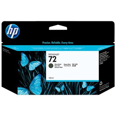 HP 72 Ink Cartridge, Matte Black (130 ml)