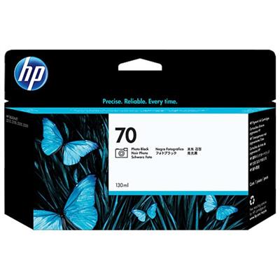 HP 70 Ink Cartridge, Photo Black (130 ml)