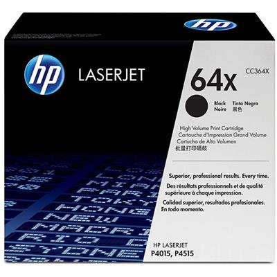 HP 64X LaserJet P4015, P4515 Series Smart Print Cartridge (24,000 Yield) (45 / Pallet) (For Use in M