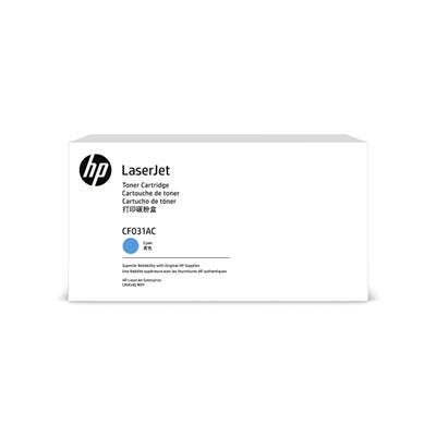 HP 646A (CF031AC) Color LaserJet CM4540 MFP Cyan Original LaserJet Contract Toner Cartridge (12 500
