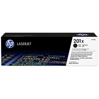 HP 201X (CF400X) Color LaserJet Pro M252, MFP M277 High Yield Black Original LaserJet Toner Cartridg