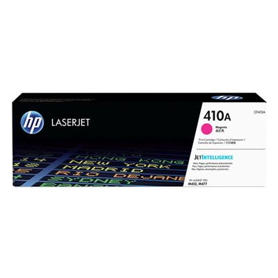 HP 410A (CF413A) Color LaserJet Pro M452, MFP M477 Magenta Original LaserJet Toner Cartridge (2,300