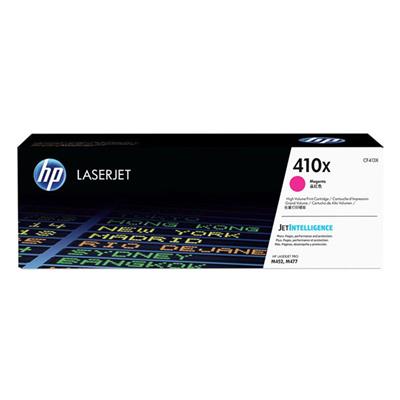 HP 410X (CF413X) Color LaserJet Pro M452, MFP M477 High Yield Magenta Original LaserJet Toner Cartri