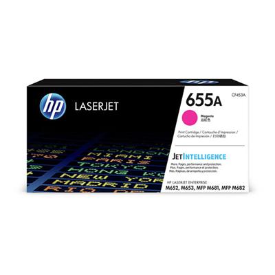HP 655A (CF453A) Color LaserJet Enterprise M652, M653, M681, M682 Magenta Original LaserJet Toner Ca