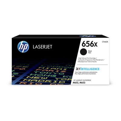 HP 656X (CF460X) Color LaserJet Enterprise M652, M653 High Yield Black Original LaserJet Toner Cartr