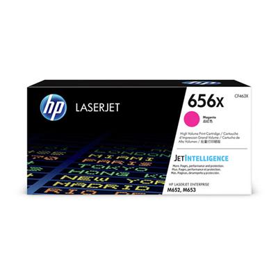 HP 656X (CF463X) Color LaserJet Enterprise M652, M653 High Yield Magenta Original LaserJet Toner Car