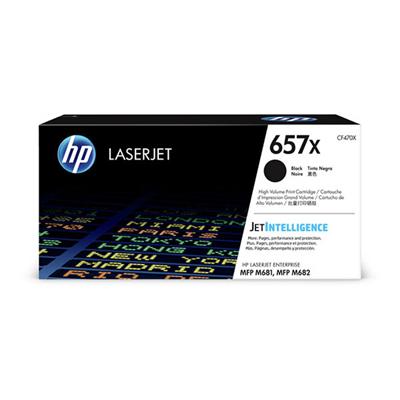 HP 657X (CF470X) Color LaserJet Enterprise M681, M682 High Yield Black Original LaserJet Toner Cartr